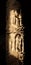 The column in the Romanesque style