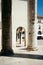 Column of Temple of Augustus in Forum in Pula Croatia