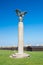 The Column of Three Eagles designed by Albin Maria Boniecki at Majdanek Concentration Camp.