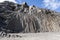 Columnar jointed basalt formation, Pico Ana Ferreira, Porto Santo island