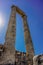 Columnar view fromTemple of Apollo in Didyma ancient city. Aydin, Turkey