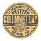 Columnist Day stamp