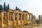 Columns along main street of ancient city of Hierapolis, Turkey