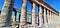 Columns ancient greek temple, Segesta, Sicily, Italy