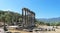 Columns of the ancient temple of Zeus, ancient city Euromos, near Milas in Caria, Turkey