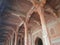 Columns and arches of mosque hall