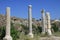 Columns of the Bishop`s palace, Aphrodisias