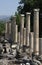 Columns of the Bishop`s palace, Aphrodisias