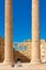 Columns of The Erechtheion temple in Acropolis