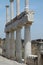 Columns At Forum In Pompeii, Italy