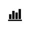 Columns Graph Flat Vector Icon