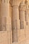 Columns of Hathor head goddess (Philae)