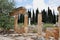 Columns and Lintels on Colonnade Street, Hierapolis, Pamukkale, Denizli Province, Turkey