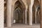 Columns of Nasir al-Mulk Mosque in Shiraz, Iran.