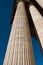 Columns in Pantheon monument in Paris