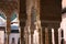 Columns in the Patio de los Leones