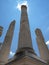 Columns of Pergamon at high noon, Turkey