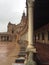 The columns of Plaza de Espana