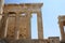 Columns of Propylaia in Athens Acropolis