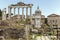 The columns of the Roman Forum, Rome, Italy