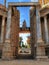 Columns in the Roman Theater in Merida