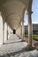 Columns and shadows at the Certosa di San Martino - Naples, Italy