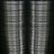 columns of silver coloured metallic stainless steel plates