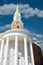 Columns and Steeple on Church