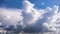 Columns of storm clouds climb high into the skyCumulonimbus