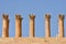 Columns of Temple of Artemis, Jerash (Jordan)