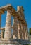Columns of the Temple of Athena, Greek Goddess of wisdom, arts and war