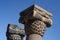 Columns at Zvartnots (celestial angels) temple,Armenia