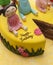 Colurful cute birthday cake