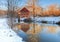 Colvin Run Mill in Winter, Great Falls Virginia