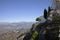 Comares, one of the white villages in the mountains of Andalusia