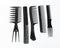 Comb Black set