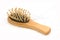 Comb brush with lost hair