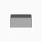 Comb icon, hairbrush vector, hair, salon