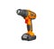 Combi drill impact drill and driver 3d render no shadow