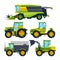 Combine harvester and different others agricultural machines