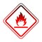 Combustible attention vector sign