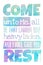 Come unto Me Matthew 11:28 - Poster with Bible text quotation