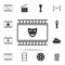 comedy icon. Set of cinema element icons. Premium quality graphic design. Signs and symbols collection icon for websites, web des