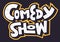 Comedy Show Hand Drawn Lettering Type Design Vector Image.