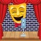 Comedy theater mask microphone sound stand up comedy show