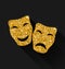 Comedy and Tragedy Masks