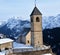 Comelico Superiore, Italian Dolomites. San Leonardo church