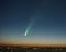 comet, astronomical object, celestial object, Coma and tail of of a comet