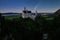 Comet C/2020 F3 Neowise in night sky over Neuschwanstein Castle in Bavaria, Germany