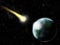 Comet hit on earth - apocalypse and end of time